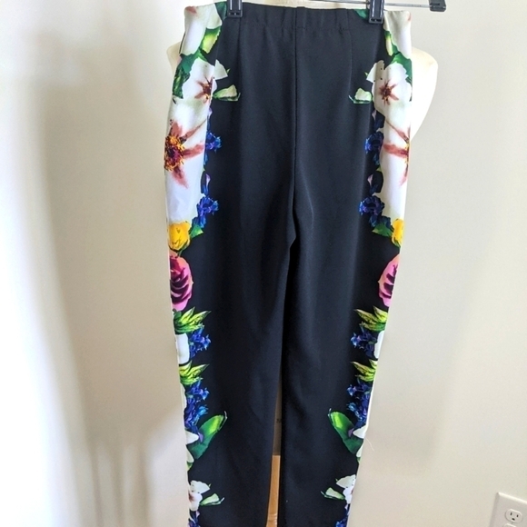 JOSEPH Ribkoff Fantastic Floral Legging Pants 2 - Picture 2 of 13